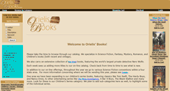 Desktop Screenshot of orielisbooks.com